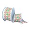 2.5" Gumdrop Gingerbread Roof Drift Ribbon: Pastel (10 Yards)